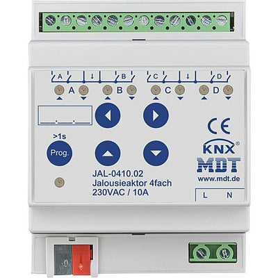 Jalousieaktoren REG 230 V AC, bis 600 W, MDT