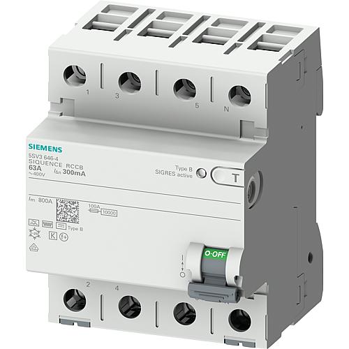 FI-Schutzschalter Siemens Allstromsensitiv