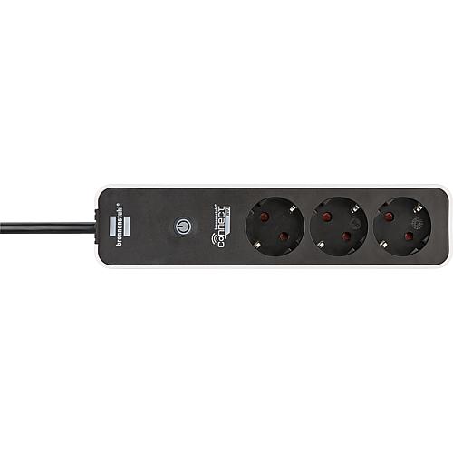 Mehrfachsteckdose 3-fach WiFi, schaltbar über Smartphone oder Tablet