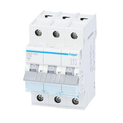 Leitungsschutzschalter :hager, mit Schraubmontage, 6kA, 3-polig