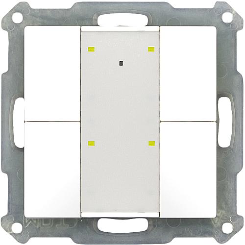 KNX Taster, mit Status und LED-Orientierungslicht