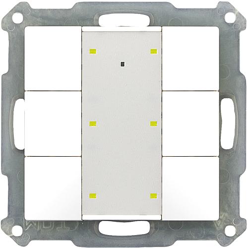 KNX Taster, mit Status und LED-Orientierungslicht