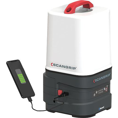 LED-Akku Arbeitsleuchte Area 10 CAS ohne Akku mit Stromversorgung