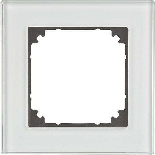 Echtglasrahmen M-Plan Diamantsilber