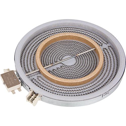 Strahlungsheizkörper High-Light ø 230/140 mm, 2500/1100 W / 230 V