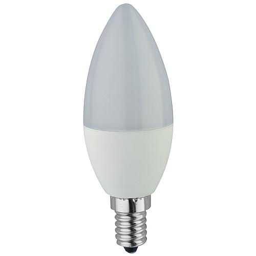 LED-Lampe Kerzenform, matt