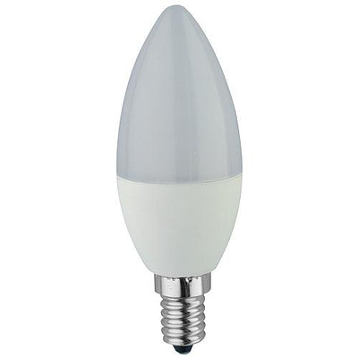 LED-Lampe Kerzenform, matt