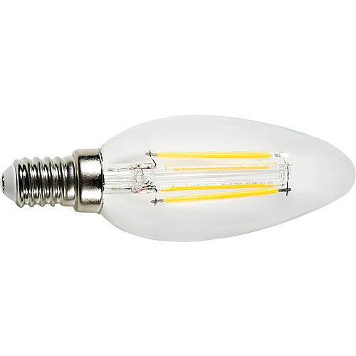 LED-Lampe Filament Kerzenform