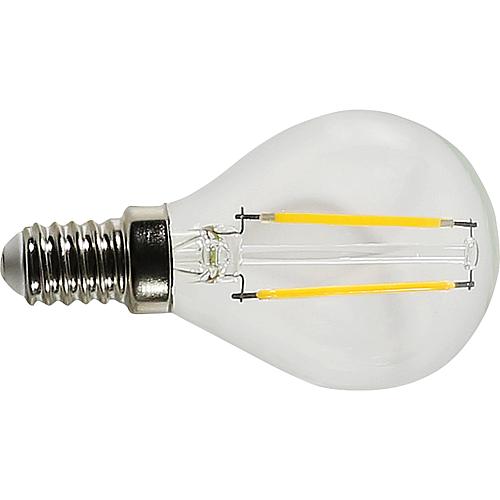 LED-Lampe Filament Tropfenform