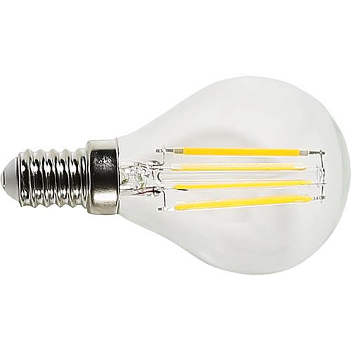 LED-Lampe Filament Tropfenform