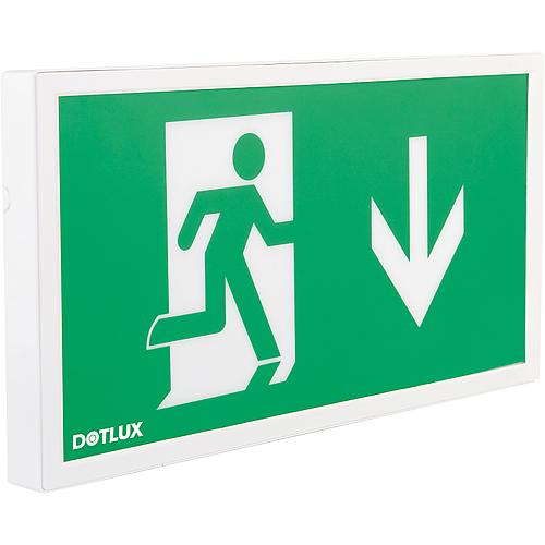LED-Notleuchte EXITflat