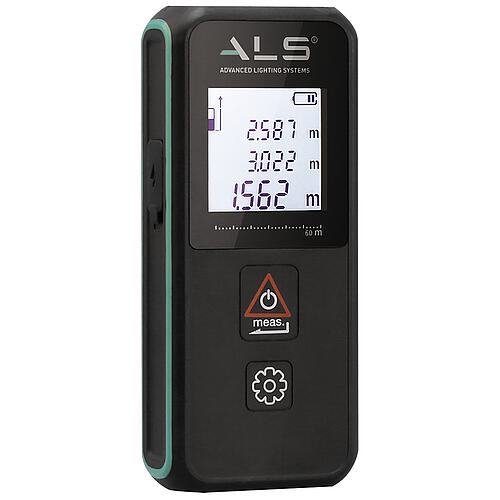 LED-Akku Arbeitsleuchte mit Entfernungsmesser RFL201R