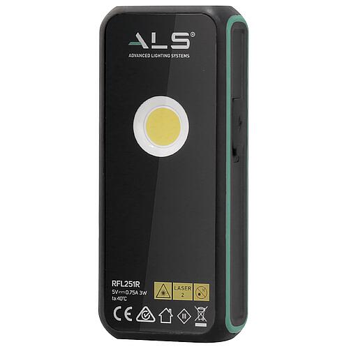 LED-Akku Arbeitsleuchte mit Entfernungsmesser RFL201R