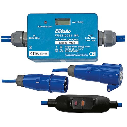Mobiler Wechselstromzähler WSZ110CEE-16A