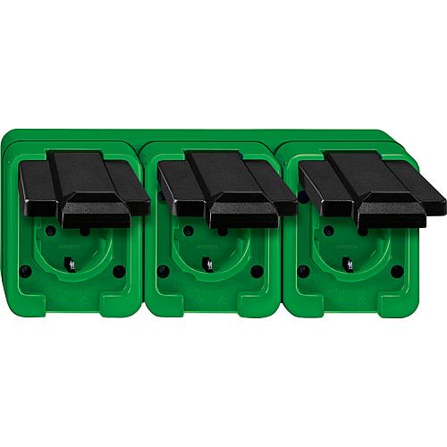 Schuko-Dreifach-Steckdose, Agrar