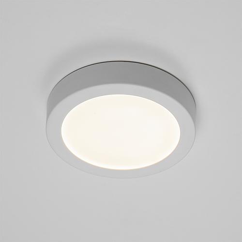 LED-Anbaupanel, weiß, rund