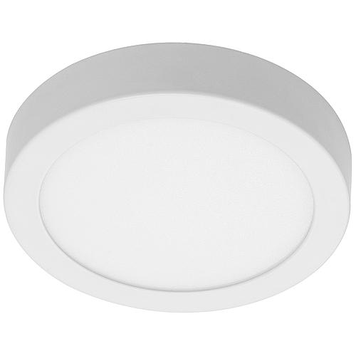 LED-Anbaupanel, weiß, rund