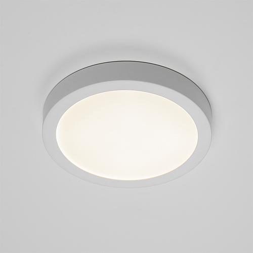 LED-Anbaupanel, weiß, rund