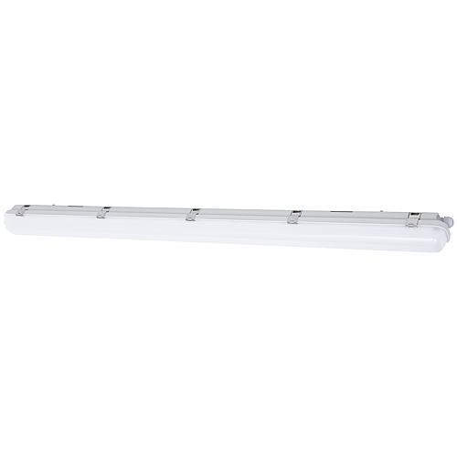 LED-Feuchtraumleuchte MISTRALexit, gefrostet, mit Notleuchte