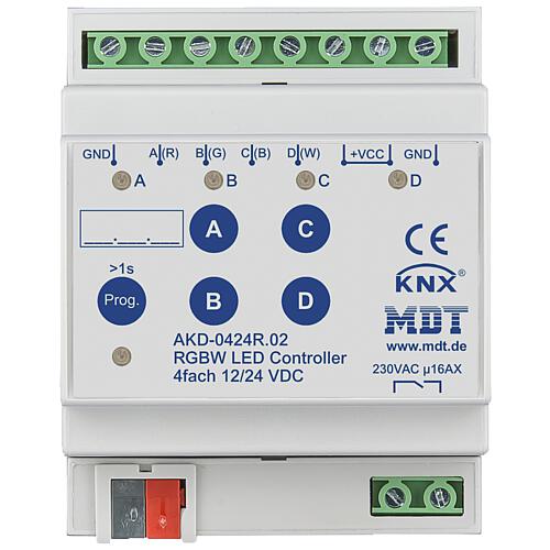 AKD Reiheneinbaugerät LED Controller 4-Kanal, RGBW, RE