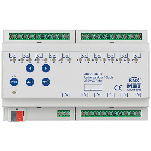 AKU Reiheneinbaugerät Universalaktor, 16A, 230VAC, 100µF 15EVG, REG