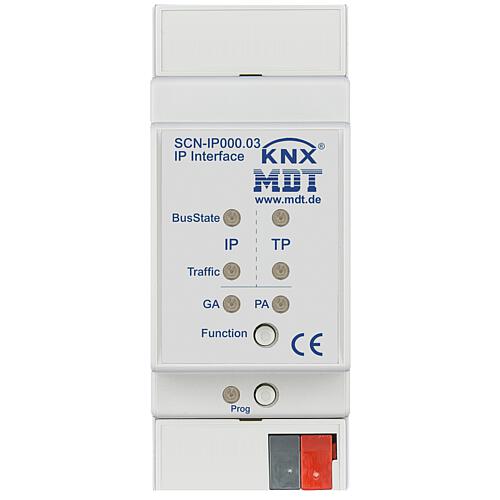 Reiheneinbaugerät IP Interface mit IP Secure und Data Secure, Email und Zeitserverfunktion, REG