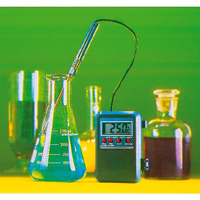 Mini-Einstech-Thermometer mit flexiblem Fühler