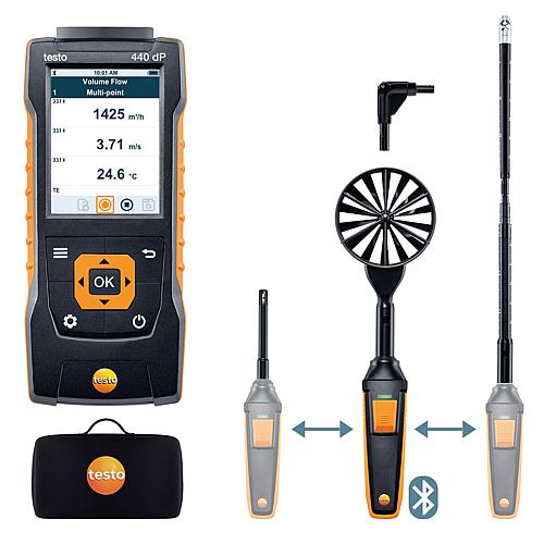Klimamessgerät testo 440 delta P KombiSet 2