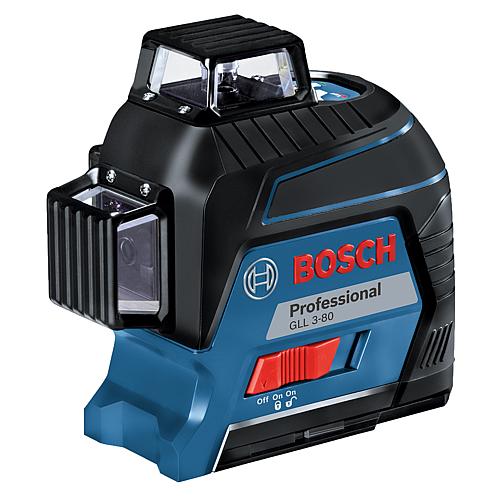 Linienlaser 3 x 360° rot mit Transportkoffer