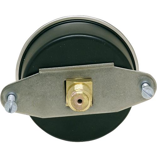 Rohrfeder-Manometer, ø 40 mm, DN 6 (1/8") axial, mit Dreikantfrontring