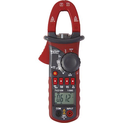 Mini Zangen-Ampèremeter, digital Testavit TV 216 N