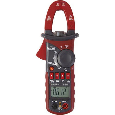 Mini Zangen-Ampèremeter, digital Testavit TV 216 N