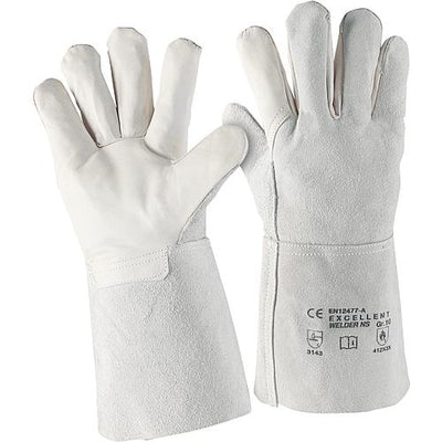 Schweißerhandschuh Rindnarbenleder H103NS