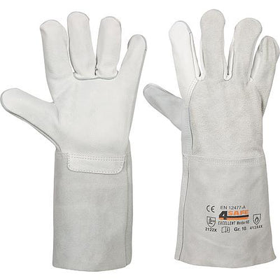 Schweißerhandschuh Rindnarbenleder H103NS