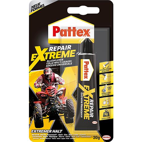 Reparaturkleber PATTEX Repair Extreme Gel 8g Blisterkarte