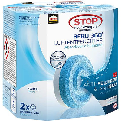 Nachfüll-Tabs für Luftentfeuchter Pattex AERO 360°