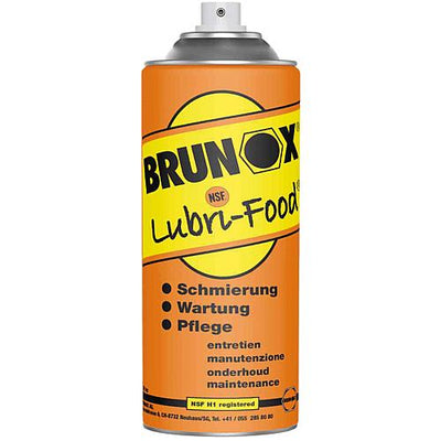 Schmierstoff-Allrounder für die Lebensmittelindustrie BRUNOX® Lubri-Food®