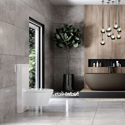 Lotis Aqua Dusch-WC Set Premium: Dusch-WC  + Touchless Spülkasten
