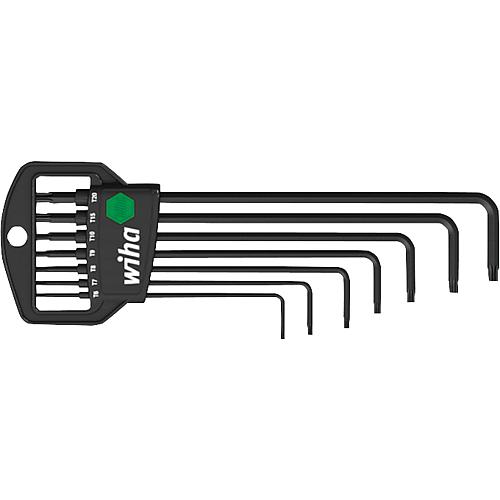 Torx®-Stiftschlüssel-Set MagicSpring® im Halter, 7-teilig