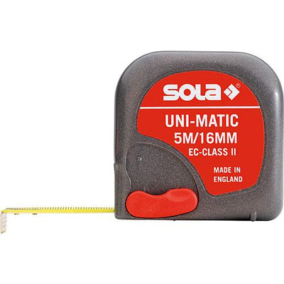 Rollbandmaß Uni-Matic für Schreiner-/Tischlerarbeiten, Installation