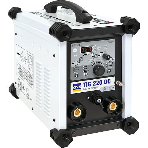 Schweißgerät GYS TIG 220 DC HF FV, WIG + ELEKTRODEN, luftgekühlt