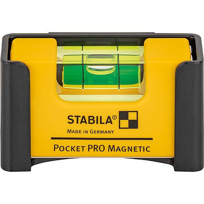 Wasserwaage Pocket Pro Magnetic, mit Magnetsystem und Gürtel-Clip, für Metallbau