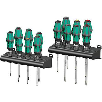 Wera Schraubendreher-Set Kraftform Plus Schlitz/Phillips/Pozidriv/Torx®, 14-teilig