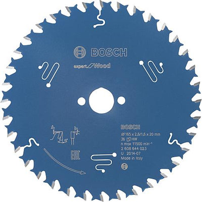 Kreissägeblätter für Weich- und Hartholz, Spanplatten, Pressschicht Holz, MDF-Platte beschichtet, Verbundwerkstoffe sowie Sperrholz