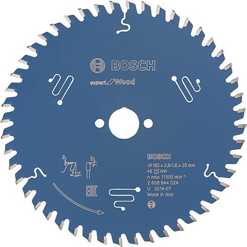 Kreissägeblätter für Weich- und Hartholz, Spanplatten, Pressschicht Holz, MDF-Platte beschichtet, Verbundwerkstoffe sowie Sperrholz
