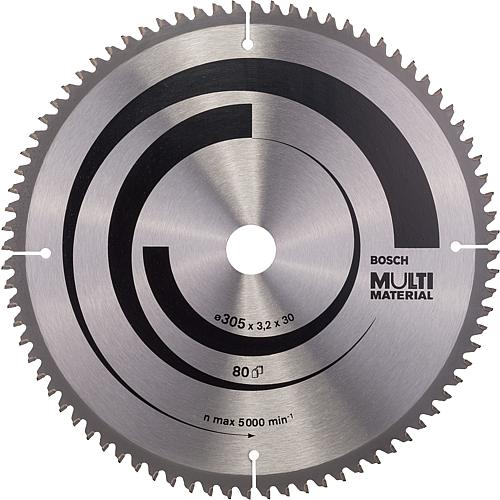 Kreissägeblätter für Aluminium, Nichteisenmetalle, Kunststoff, Epoxidharz und Holz