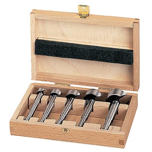 Forstnerbohrer-Set heller® 0396 FORSTNER, Schaft zylindrisch, 5-teilig