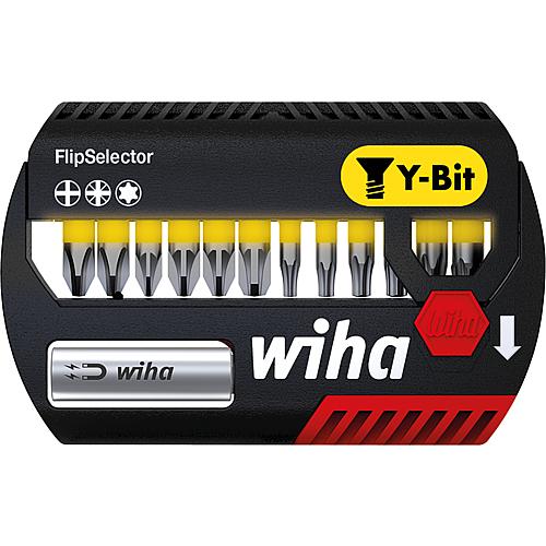 Bit-Set WIHA® Y-Bit Philips, Pozidriv und Torx®, 13-teilig