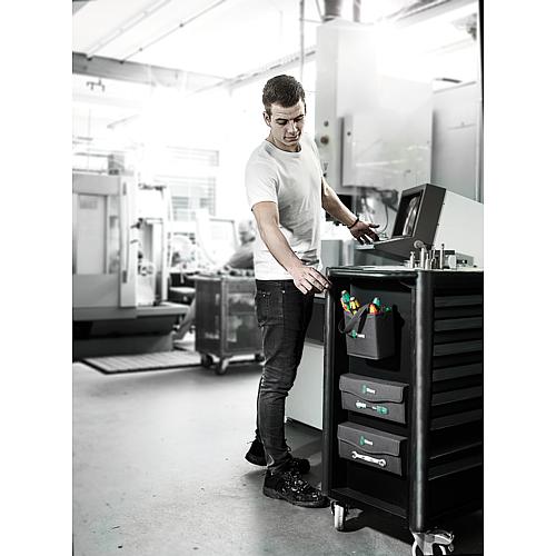 Schraubendreher-Set WERA 11-teilig in Werkzeugköcher Wera2go4
