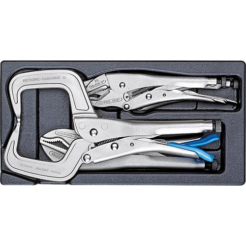 Gripzangen-Sortiment, in 1/3 Modul, 4-teilig